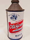 Old German Premium Lager Cone Top Beer Can, IRTP, Virginia 2-Cent Cap, Beautiful