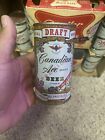 canadian ace BEER Flat Top Beer can draft red banner Can chicago IL Old