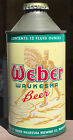 Early 1950's Weber Waukesha Cone Top Beer Can Native American/Indian Theme Wis.