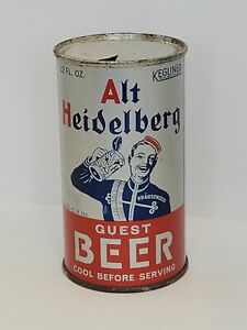 Clean 1936 Alt Heidelberg Guest Beer OI Flat Top Can Columbia BC Tacoma WA