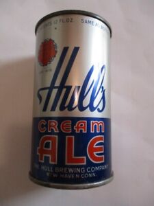 Vintage 1960's Hulls Cream Ale The Hulls Brewing Company Beer Can Bank