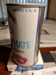 playmate malt liquor flat top beer can
