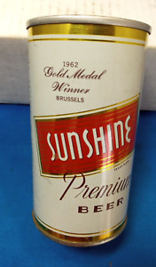 Sunshine Zip tab tab top  beer pull tab  beer can  ,  Reading PA  EMPTY CAN