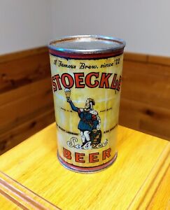 Rare Stoeckle Flat Top Beer Can -  Diamond State, Delaware - Read Description