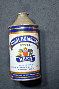 New ListingVintage Royal Bohemian Beer Can -Duluth Brewing Minn * Cone Top *Great Condition