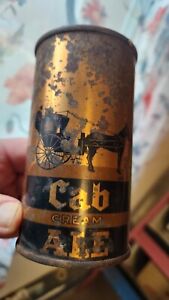 XX Rare CAB CREAM ALE beer can W some shine!