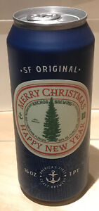 2023 Anchor (Steam) Christmas Ale Ltd. Edition 16 oz Beer Can Only Avail@Brewery