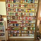 170+ beer can display collection  Walters Iron City Old Crown Old Chicago Schell