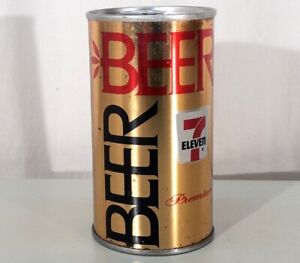 7-ELEVEN BEER SUPER CLEAN PULL TAB BEER CAN GARDEN STATE HAMMONTON NEW JERSEY NJ