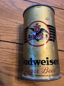 Budweiser 1936 Steel Beer Can,Keglined Am Can Co. easy opening instructions on c