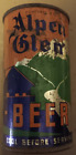 Alpen Glen Beer can. Made in San Francisco 1937. 12 ounce Can.