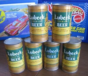 Lubeck Premium Beer / Old World Import Flavor / Lubeck Brewing / Lot of 6 Cans