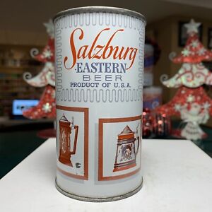 Salzburg Eastern Flat Top Beer Can, 12oz, 127-9, Drewrys, South Bend, IN