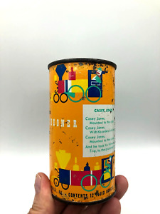 Old 12oz GRETZ Tooner Scooner "Casey Jones" Flat Top Beer Can Wm. Gretz Philly