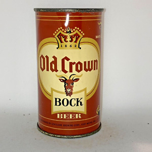 Old Crown Bock flat top beer can