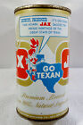 Jax GO TEXAN! RARE Juice Top Pull Tab Beer Can
