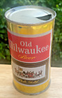 Vintage Old Milwaukee flat top beer can - EMPTY - See description