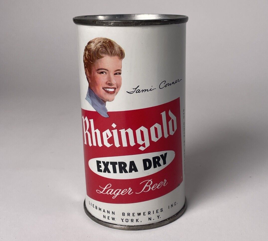 Rheingold Extra Dry Lager Beer Tami Conner Liebmann Brewery New York NY-Restored