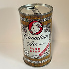 CANADIAN ACE BRAND BOCK BEER Flat Top Can  BOCK stamped on top lid   CHICAGO IL