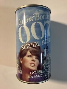 Vintage Original James Bond's 007 Special Blend Beer Can Empty Tab Pulled Off