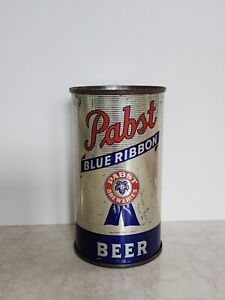 1940 Pabst Blue Ribbon Beer Flat Top Can USBC  110-6 EXCELLENT CONDITION
