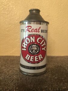 IRON CITY CONE TOP  BEER CAN! EYE-POPPING EXAMPLE!