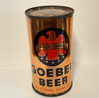 GOEBEL BEER GOLD LABEL Flat Top Can Detroit MI OPENING INSTRUCTIONAL COPPERCOLOR
