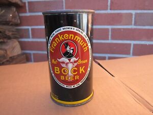 Frankenmuth Bock  Flat Top Beer Can Empty Michigan