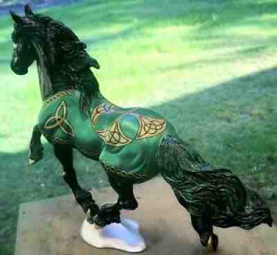 Breyer Custom. Hand Painted. Celtic Design. Breyerfest 2014 25th Anniversary.