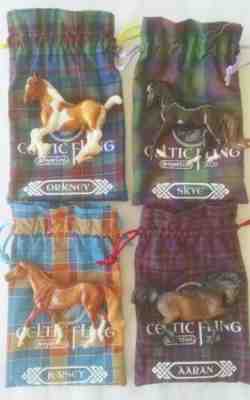 Breyerfest 2020 Celtic Fling Single Day Stablemates set of four