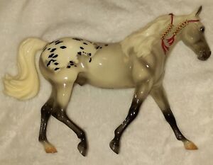 Arosa Missouri Fox Trotter Glossy Gray Appaloosa Breyer Web Special Horse