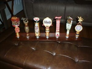 Bradford Exchange Budweiser Beer Tap Handles. Never Used, No Original Box EUC