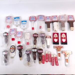 ANHEUSER-BUSCH MICHELOB BUDWEISER Beer Tap Handles 31 Piece Lot for  carichar201