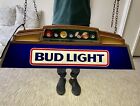 Vintage BUD LIGHT Pool Table Light Billiards Sign Lamp Budweiser - Working NYC