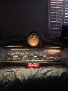 BUDWEISER CLYDESDALE STAGECOACH BAR LIGHT