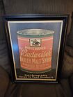 Prohibition Era BUDWEISER Anheuser Busch BARLEY MALT SYRUP Can Poster RARE