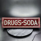 Rare Vintage Lighted Sign Neon Products Inc Lima Ohio Drugs Soda Collectible