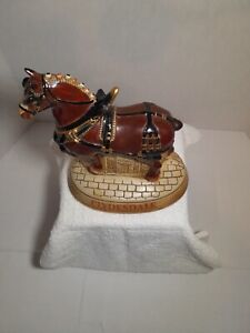 Budweiser Clydesdale Decanter CS33 Anheuser Busch Ceramarte