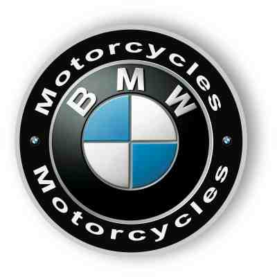 BMW MOTORCYCLE SIGN - 14 inch Diameter Metal Sign