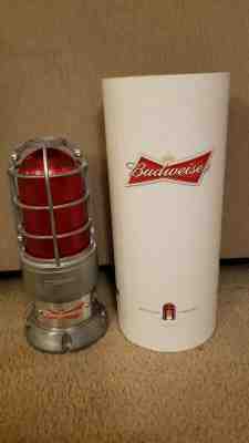 Budweiser Red Goal Light v2 - Works Great - US Owned - Original Box & Manuals