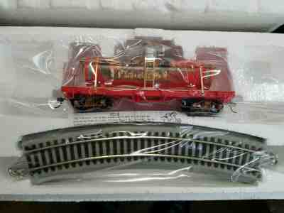 Hawthorne Village Budweiser Holiday Express HO Scale Train Set W COA & Styrofoam