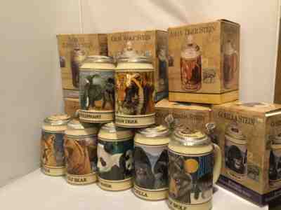 Budweiser Endangered Species Series Stein Lot