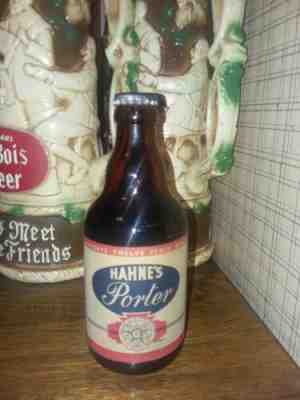 Vintage Du Bois Budweiser Hahne's Porter Beer Bottle 1939  Un-opened