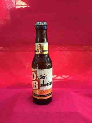 Vintage DuBois Budweiser Beer Bottle 1965 Un-opened 10 oz Good Condition ! 