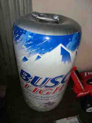 Busch Light beer inflatable can / Budweiser / Bud Light / Tequiza