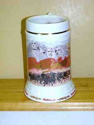 1993 Budweiser South Dakota Special Event Stein N4225 HTF