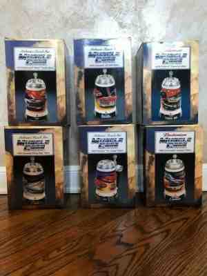 Anheuser Busch Budweiser Muscle Car Beer Steins Full Set NIB COA