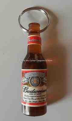 Mini Budweiser Beer Bottle Shaped Opener Keychain vintage lot (4)