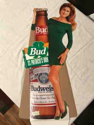 Budweiser KATHY Ireland stand up poster