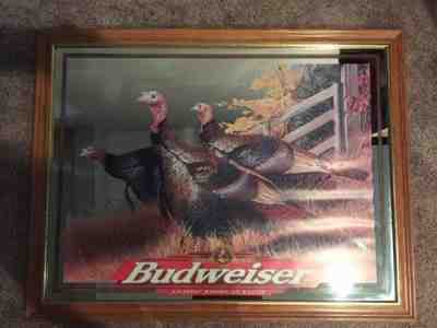 Budweiser Turkey Mirror 36